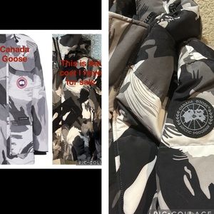 Made in CANADA XL GOOSE DOWN BLACK LABEL MACMILLAN PARKA Brushed Camo Pattern